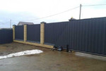 Забор из профнастила в Волоколамск без предоплаты