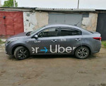 Брендирование, оклейка авто Яндекс Такси и Uber