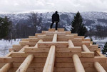 Строительство деревянных домов / Норвежская рубка