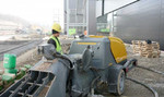 Производство и подача бетона по шлангам