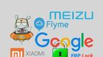 Отвязка от Google, Mi, Flyme аккаунта