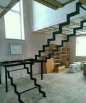 Изготовление металокаркасов лестниц
