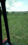 Скашивание травы трактором