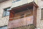 Козырек, крыша на балкон