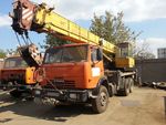 Аренда автокрана 25 тонн Ивановец КС-45717-1