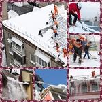 Уборкой снега с крыш, балконов, террас, территории, сбивка сосулек-льда и т.д