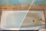 Реставрация ванной. Ремонт ванной наливной акрил 