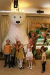 Ростовые куклы, промо акции,поздравления! Большой медведь