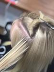 Микрокапсульное наращивание волос 
