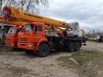 Аренда автокрана 25 тонн Ивановец КС-45717К-3Р