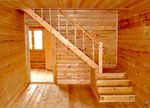 Строительство деревянных лестниц для дач и загородных домов