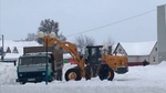 Уборка, вывоз снега, очистка от снега трактором, погрузчиком