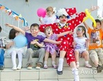 Клоун и другие на день рождения ребенку