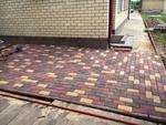 Укладка тротуарной плитки на готовое или бетонное основание