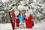 Поздравление Деда Мороза и Снегурочки Крым, Судак