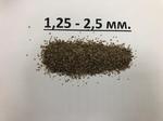 Кварцевый песок фракции 1,25-2,5 мм.
