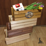 Ящик деревянный, подарочный набор