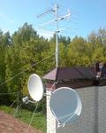 Установка и настройка антенн, спутниковых антенн