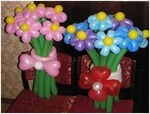 Цветы из шариков