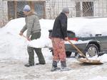 Уборка территории от снега Вывоз снега Ручная уборка снега