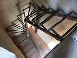 Металлическая лестница арт 001