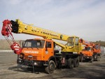 Услуги автокрана ГАЛИЧАНИН 25 тонн 28 метров