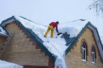  Уборка снега с крыши