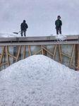 Уборка снега.Промышленный альпинизм