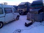 Отогрев грузовых автомобилей в Екатеринбурге