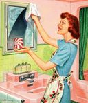 Уборка дома, мытье окон