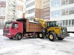 Уборка вывоз снега в Томске, Северске