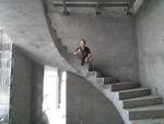 Изготовление бетонных монолитных лестниц.