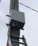 Установка систем видеонаблюдения, Сварка оптоволок
