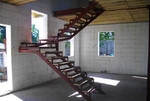 Лестницы металлические на второй этаж, сварка