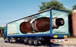 Реклама на грузовых автомобилях