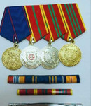 Орденские планки и колодки для медалей