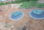 Копка септиков из бетонных колец