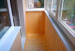 Ремонт/отделка балконов и лоджий под ключ