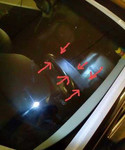 Полировка царапин на лобовом стекле, автостекла