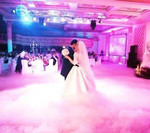 Тяжелый низкий дым на свадьбу праздник фотосессию