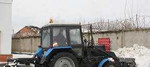 Услуги трактора по уборке территории от снега
