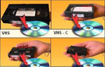 Oцифровка VHS, mini-DV, video8 Hi8 кассет, слайдoв